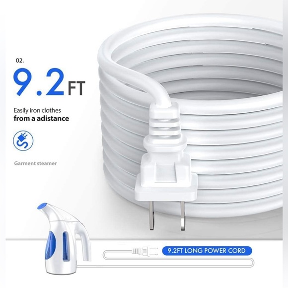 NWT Handheld Portable Garment Steamer  for Home and Travel, 240ml Capacity - Picture 3 of 12